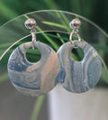 Blue white disc
